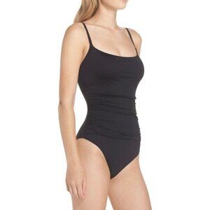 NEW LA BLANCA Island Goddess One-Piece black Swimsuit size various